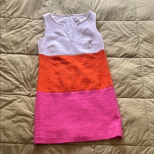 Colorblock Sleeveless Dress